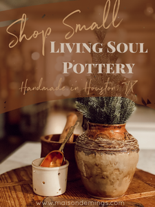 Shop Small with Living Soul Pottery