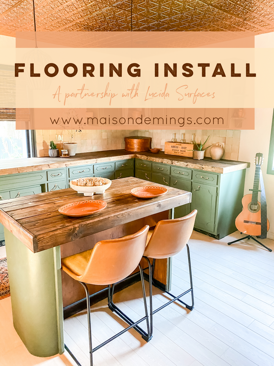 Flooring Install with Lucida Surfaces – Maison de Mings