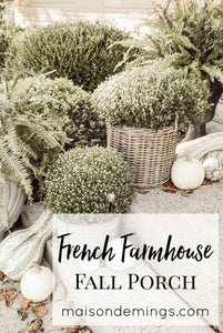 French Farmhouse Fall Porch