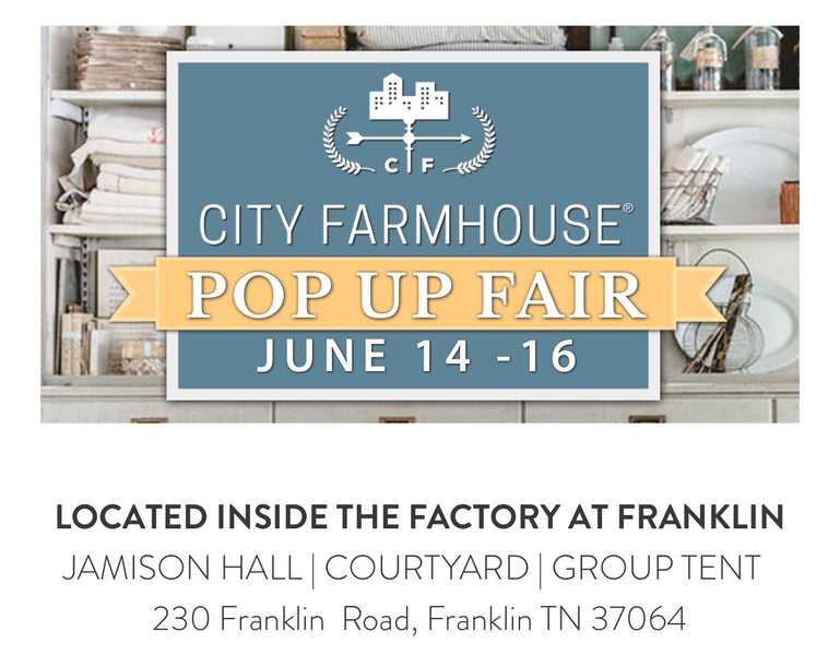 City Farmhouse Pop Up Fair