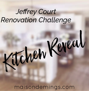 Jeffrey Court Renovation Challenge - Blog Post 6 "Reveal"